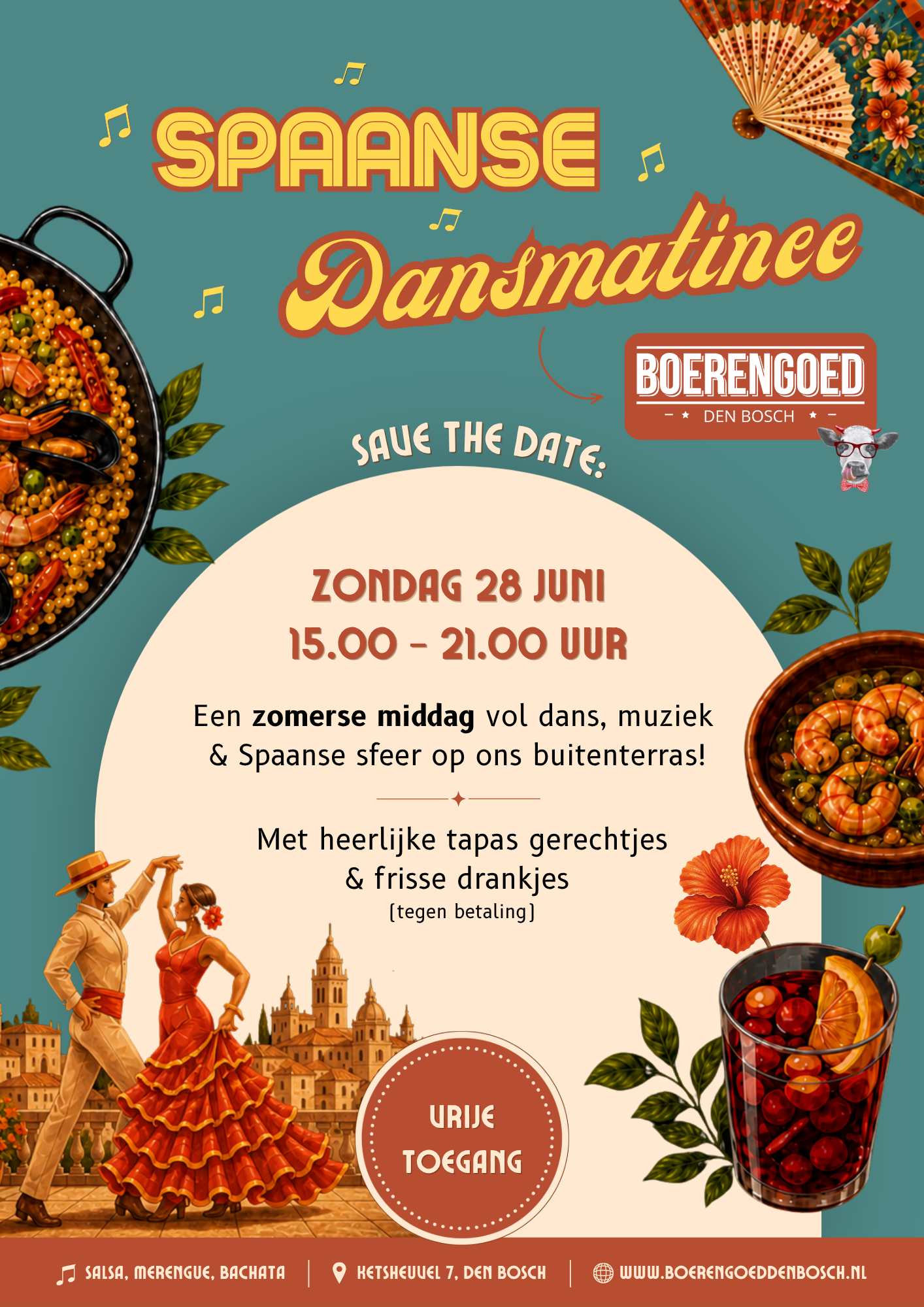 Spaanse Dansmatinee zondag 28 juni