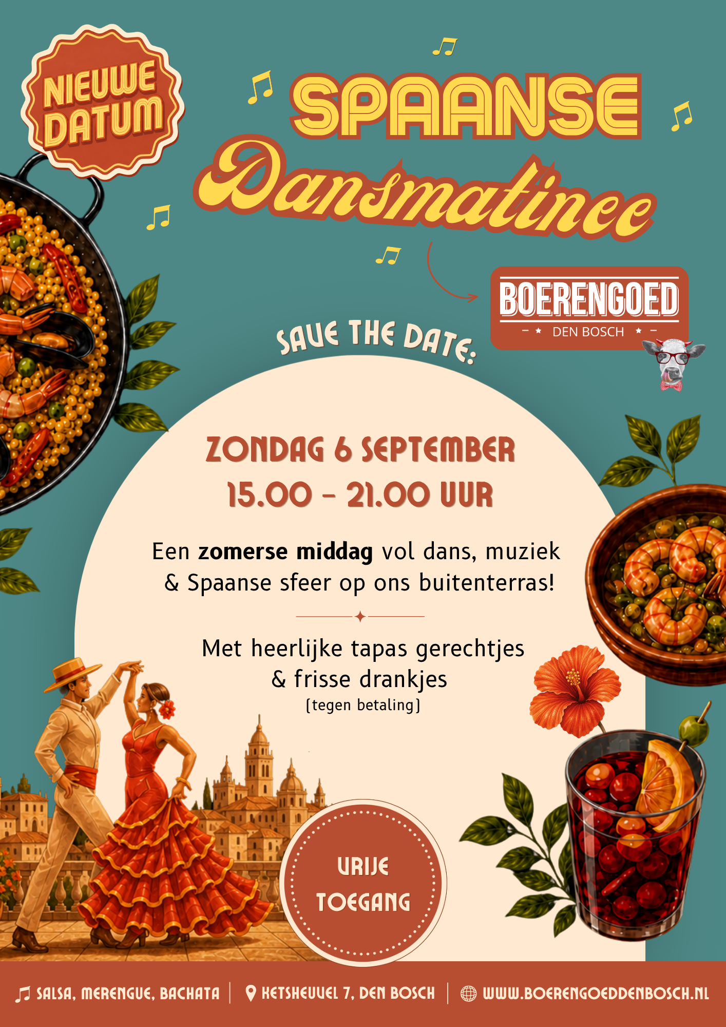 Spaanse Dansmatinee zondag 6 september